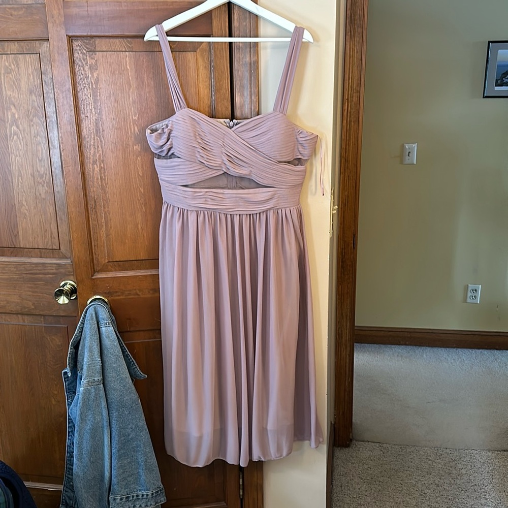 Birdy Grey wedding guest or bridesmaid dress - XXL Mauve